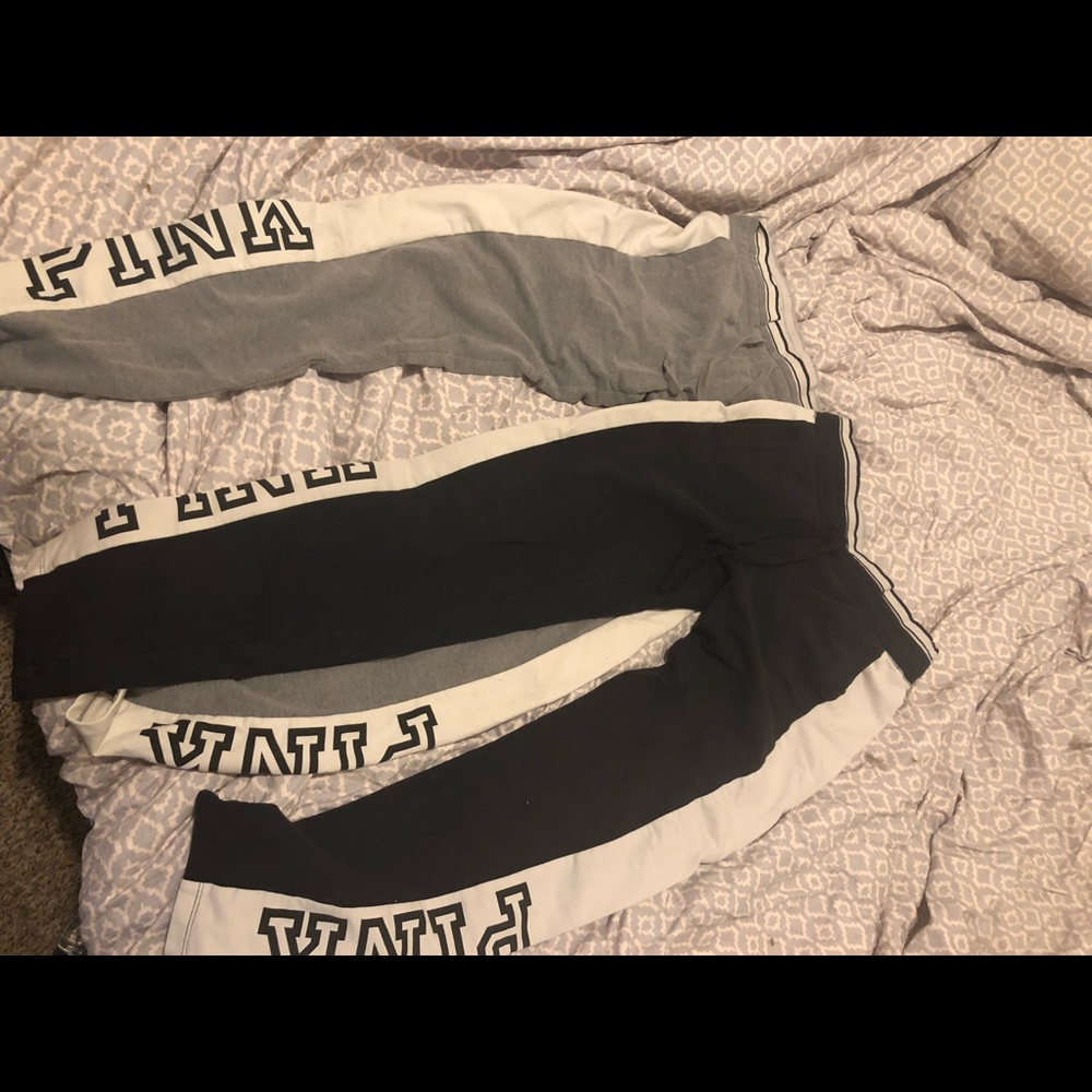 2 pair Victoria’s Secret joggers BUNDLE